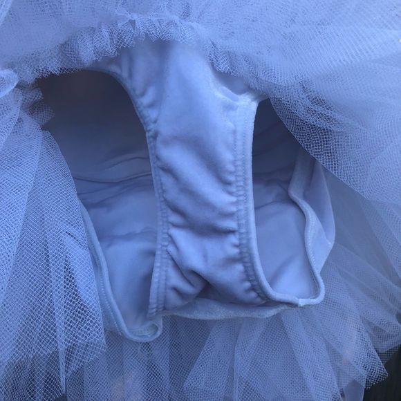 3/$25 🧁 Girl’s Ballerina White Tutu Dress, Velvet Bodice Bodysuit, Size Large - Picture 5 of 9